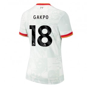Liverpool Cody Gakpo #18 Tredje Tröja Kvinnor 2024-25 Kortärmad